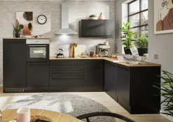 Bloc cuisine avec électroménager JAZZ 4 (cuisine d'angle) II-Bega BBK