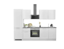 Bloc cuisine avec électroménager HASTINGS (bloc cuisine - réfrigérateur) I