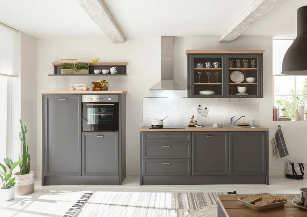 Bloc cuisine avec électroménager JASMIN (étagère) I-Bega BBK Sale