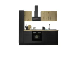 Bloc cuisine avec électroménager CORNWALL (bloc cuisine-armoire coulissante) IV-Bega BBK Hot