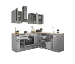 Bloc cuisine avec électroménager MANCHESTER (angle) I