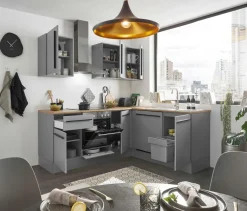 Bloc cuisine avec électroménager MANCHESTER (angle) I