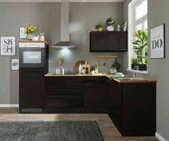 Bloc cuisine avec électroménager JAZZ 6 (cuisine d'angle) I