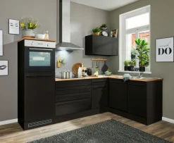 Bloc cuisine avec électroménager JAZZ 6 (cuisine d'angle) I