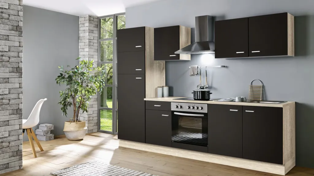 Bloc cuisine avec électroménager CLASSIC-Menke Discount