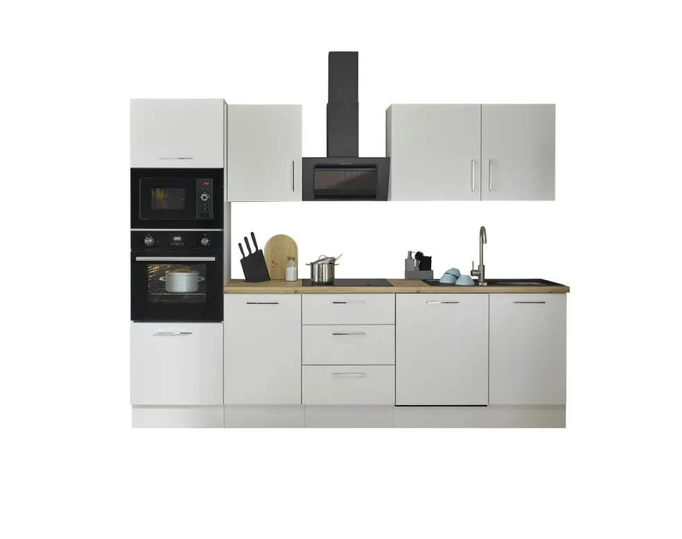 Bloc cuisine avec électroménager CORNWALL (bloc cuisine-four-micro-ondes) IV