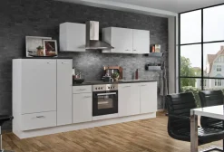 Bloc cuisine avec électroménager ORADEA-Menke Discount