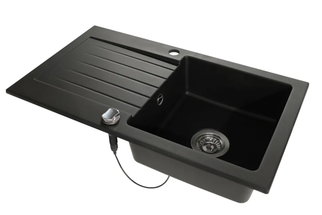 Bloc cuisine avec électroménager CORNWALL (bloc cuisine-four-lave-vaisselle-réfrigérateur-micro-ondes-armoire coulissantes) II-Bega BBK Discount