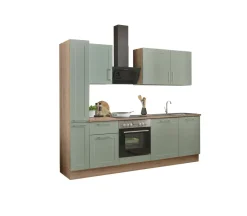 Bloc cuisine avec électroménager HASTINGS (bloc cuisine - armoire coulissante) II-Bega BBK New