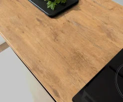 Bloc cuisine avec électroménager JAZZ SINGLE Z 160 BLACK EE