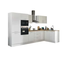 Bloc cuisine avec électroménager CORNWALL (bloc cuisine-four-réfrigérateur-micro-ondes) I-Bega BBK Hot