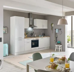 Bloc cuisine avec électroménager CORNWALL (bloc cuisine-lave-vaisselle-réfrigérateur) I