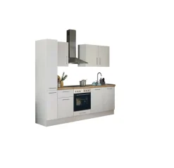 Bloc cuisine avec électroménager CORNWALL (bloc cuisine-armoire coulissante) I