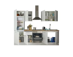 Bloc cuisine avec électroménager CORNWALL (bloc cuisine-réfrigérateur) I