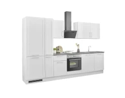 Bloc cuisine avec électroménager HASTINGS (bloc cuisine-frigo-armoire coulissante) I-Bega BBK Hot