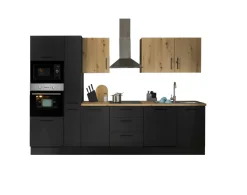 Bloc cuisine avec électroménager CORNWALL (bloc cuisine-four-lave-vaisselle-micro-ondes-armoire coulissante) III-Bega BBK Sale