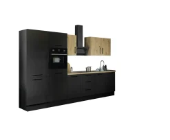 Bloc cuisine avec électroménager CORNWALL (bloc cuisine-four-réfrigérateur) XII-Bega BBK Outlet