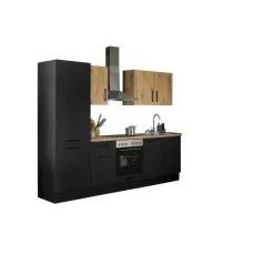 Bloc cuisine avec électroménager CORNWALL (bloc cuisine-réfrigérateur) III