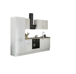 Bloc cuisine avec électroménager CORNWALL (bloc cuisine-réfrigérateur) II-Bega BBK New