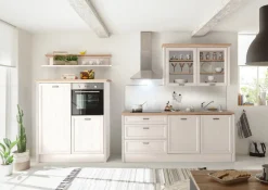 Bloc cuisine avec électroménager JASMIN (étagère) II