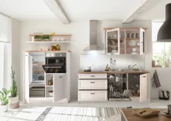 Bloc cuisine avec électroménager JASMIN (étagère) II