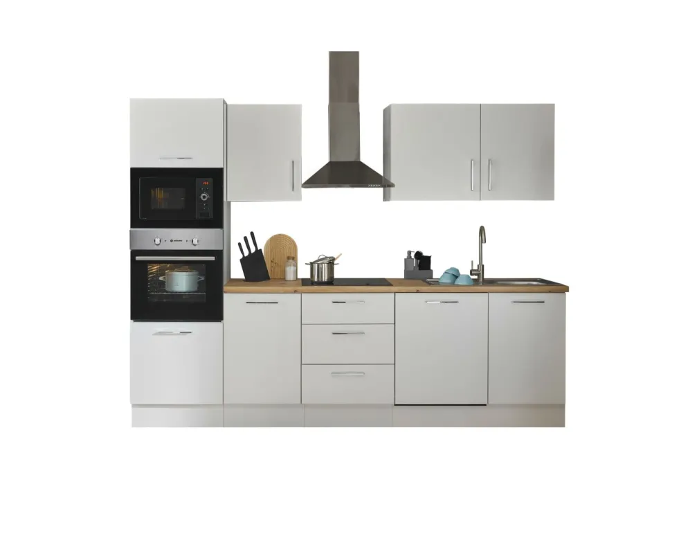 Bloc cuisine avec électroménager CORNWALL (bloc cuisine-four-micro-ondes) III