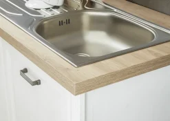 Bloc cuisine en deux parties avec électroménager JASMIN