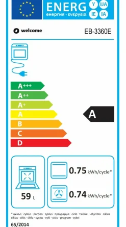 Bloc cuisine en deux parties avec électroménager JASMIN