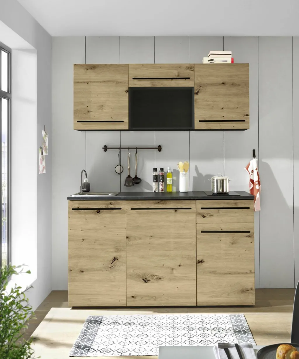 Bloc cuisine JAZZ SINGLE Z 160 chêne-Bega BBK Best