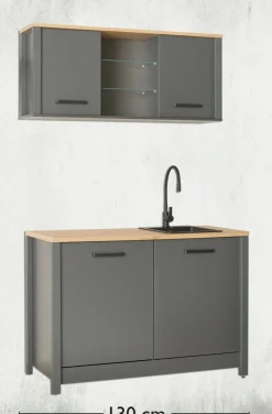 Bloc cuisine sans électroménager 1 ROTTERDAM