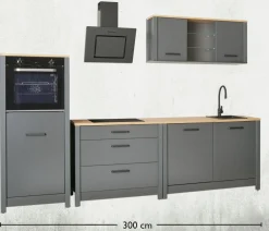 Bloc cuisine sans électroménager 4 ROTTERDAM