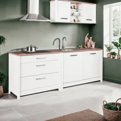 Bloc cuisine sans électroménager 3 SICILIA-Inter Link New