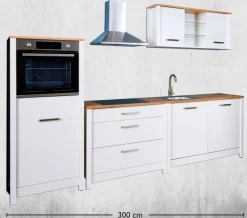 Bloc cuisine sans électroménager 4 SICILIA-Inter Link Outlet