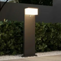 Borne lumineuse de jardin LED avec détecteur de mouvement NESTOS
