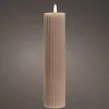 Bougie LED 22,5cm STRIPE-Kaemingk Clearance