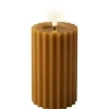 Bougie LED en cire véritable STRIPE