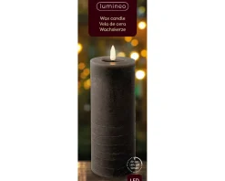 Bougie LED en cire véritable RUSTIK-Kaemingk Best