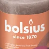 Bougie rustique ton taupe-Bolsius Sale