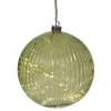 Boule en verre LED 14cm HERBST