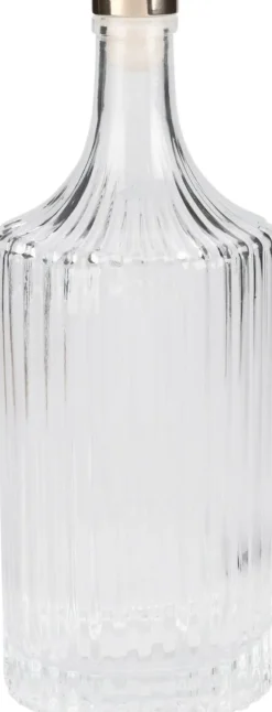 Bouteille en verre avec bouchon de liège EH