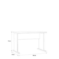 Bureau TEMPRA 2-Forte Clearance
