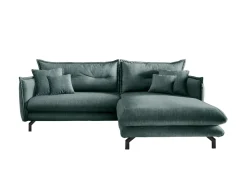 Canapé 2 places avec méridienne LAVA-Benformato Discount