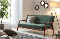 Canapé convertible 3 places BALEENDAH-Salesfever New