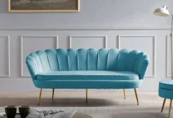 Canapé coquillage 3 places BANDUNG-Salesfever Hot