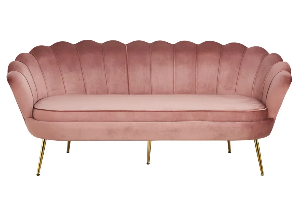 Canapé coquillage 3 places BANDUNG