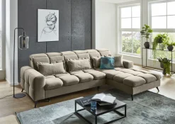 Canapé d'angle avec fonction FELIX