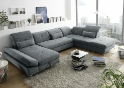 Canapé d'angle avec fonction MELFI-BRW Best