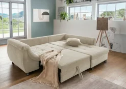 Canapé d'angle avec fonction ALLIN