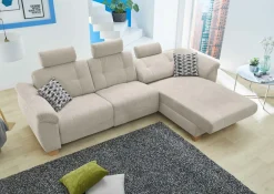 Canapé d'angle avec fonction relax PORTOFINO-SE-JOB Clearance