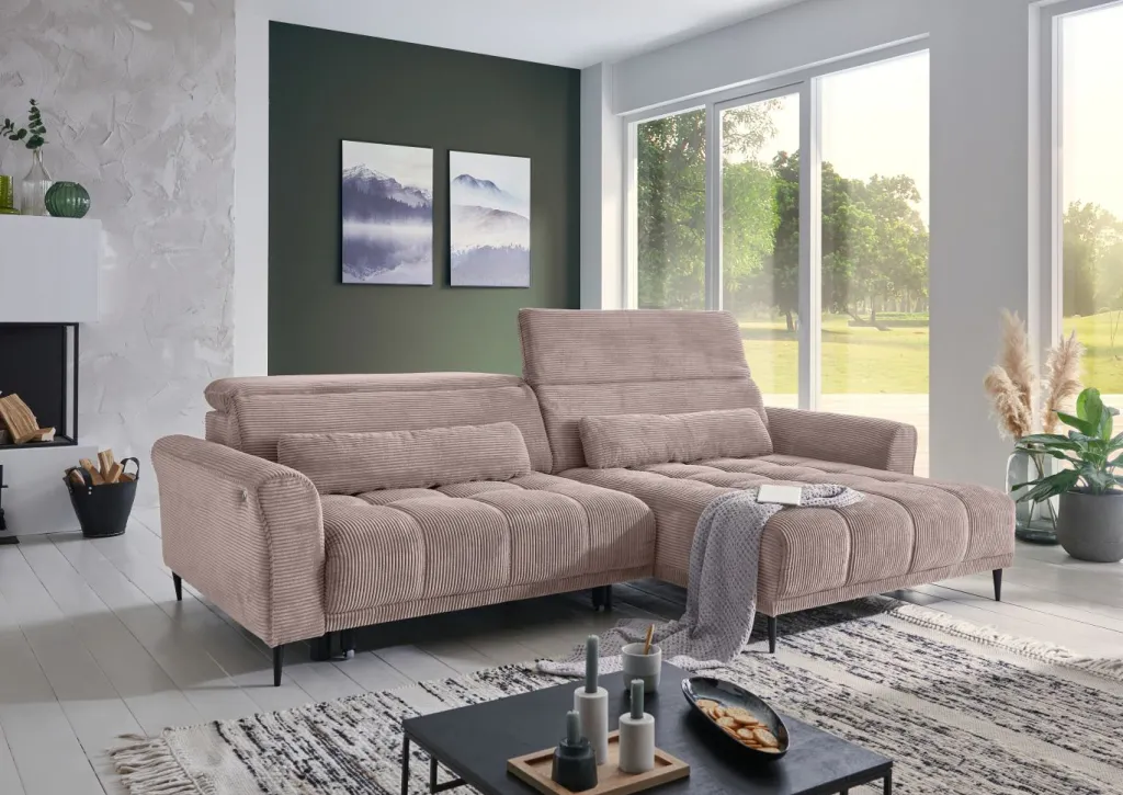 Canapé d'angle avec fonction LUBLIN-Iwaniccy Outlet